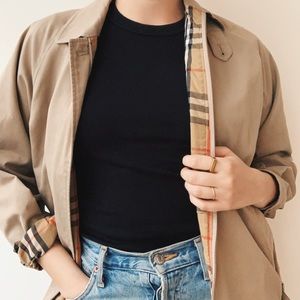 Vintage Tan BURBERRYS’ Jacket